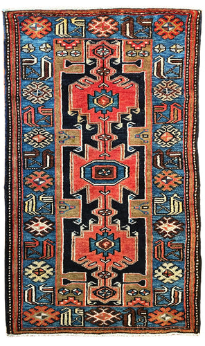 1950 PERSIAN TARUM RUG 2’ 6” x 4’ 3” (SMA.FEA.5201)