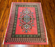 1950 PERSIAN KASHAN RUG 2’ 3” x 3’ 4” (SMA.1325)