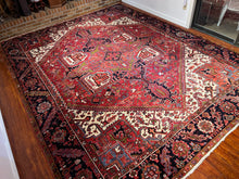 1950 PERSIAN HERIZ RUG 9’ 10” x 12’ 10” (LARG.47)