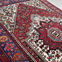 1960 BIDJAR RUG 3’ 4” x 5’ (MED.FEA.1140)