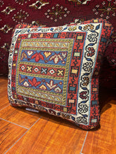 PERSIAN AFSHAR PILLOW RUG 10x10 (PIL.09)