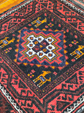 1950 PERSIAN BALUCH SALT BAG RUG 1’ 8” x 1’ 8” (SMA.111)