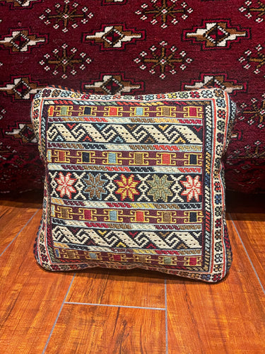 PERSIAN AFSHAR KILIM PILLOW 10x10 (PIL.10