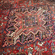 1950 PERSIAN HERIZ RUG 8’ 5” x 9’ 10” (LARG.55)