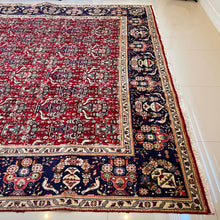 1970 PERSIAN TABRIZ RUG 9’ 4” x 12’ 7” (LAR.FEA.655)