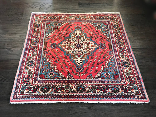 1940 RUDBAR RUG 4’ 0” x 4’ 0” (MED#1402)