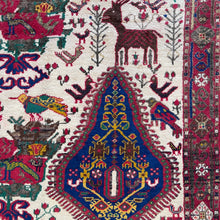 1940 AFSHAR RUG 3’ 7” x 4’ 5” (MED#1389)