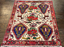 1940 AFSHAR RUG 3’ 7” x 4’ 5” (MED#1389)