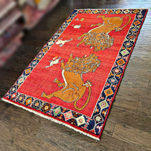 1970 SHIRAZ RUG 4’ 1” x 6’ 3” (MED#247)