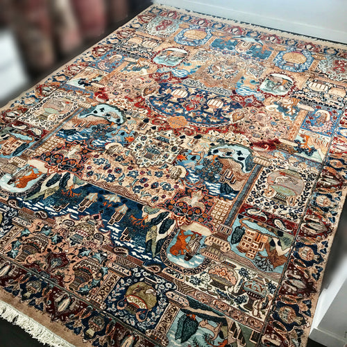 1960 KASHMAR RUG 9’ 9” x 13’ 3” (LAR#910)