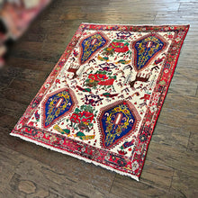 1940 AFSHAR RUG 3’ 7” x 4’ 5” (MED#1389)