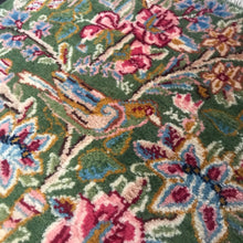 1960 KERMAN RUG 1’ 7” x 2’ 2” (SMA#6390)