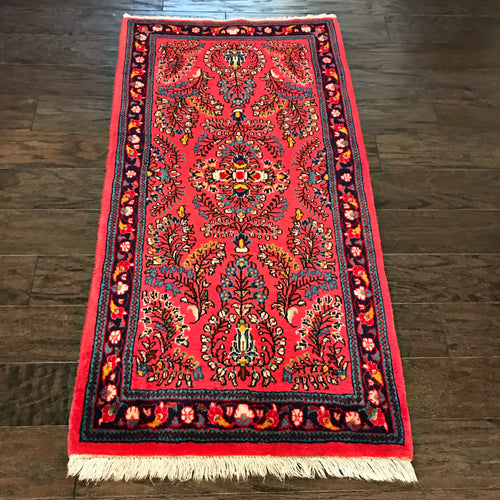 1970 SAROOGH RUG 2’ 2” x 3’ 5” (SMA#6110)