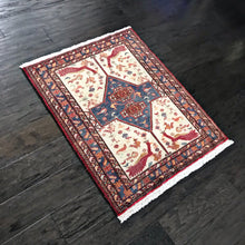 1950 BALUCH RUG 2’ 4” x 2’ 9” (SMA#1006)