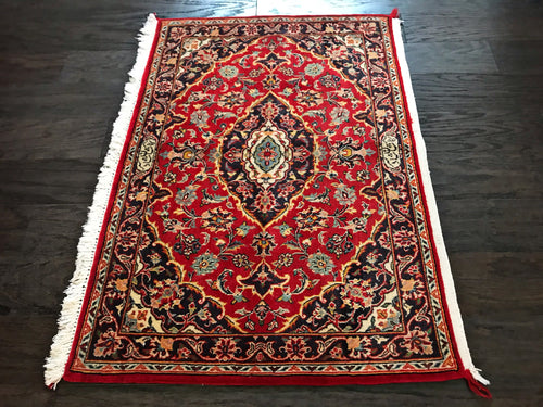 1950 KASHAN RUGS 2’ 3” x 3’ 3” (SMA#1332/1333)