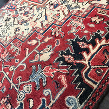 1940 HERIZ RUG 3’ 4” x 4’ 5” (MED#6088)