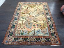 1930 TABRIZ RUG 4' 7" x 6' 6" (FEA#6208)