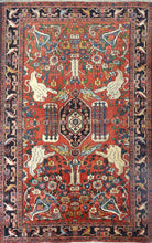 1930 BIDJAR RUG 4' 4" x 6' 8" (FEA#6359(MAI))