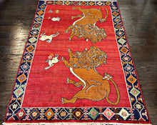 1970 SHIRAZ RUG 4’ 1” x 6’ 3” (MED#247)