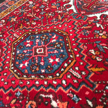 1940 QARAJEH RUG 3’ 9” x 10’ 10” (RUN#5964)