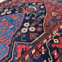 1930 BAKHTIARI RUG 4’ x 6’ 6” (MED.FEA.1401)