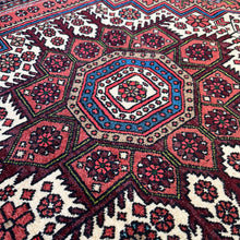 1960 BIDJAR RUG 3’ 3” x 4’ 9” (MED.FEA.1275)