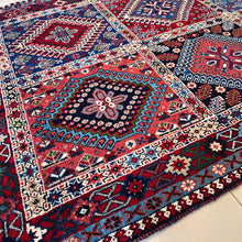 1950 YALAMEH RUG 3’ 4” x 4’ 10” (MED.FEA#2950)