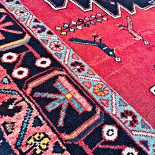 1950 BAKHTIARI RUG 5’ 5” x 9’ 2” (MED.FEA.681)