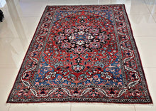 1940 BIBIBAF BAKHTIARI RUG 4’ 9” x 6’ 9” (MED.FEA.275)