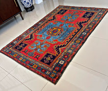 1930 ZANJAN RUG 4’ 4” x 6’ 6” (MED.FEA.203)