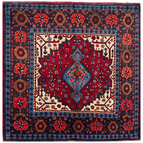 1960 BIDJAR RUG 3’ 0” x 3’ 0” (SMA#1003)