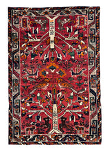 1960 SHIRAZ RUG 3’ 8” x 5’ 5” (MED.264)