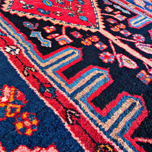 1950 PERSIAN NAHAVAND RUG 3’ 6” x 15’ 6” (RUN.FEA.935)