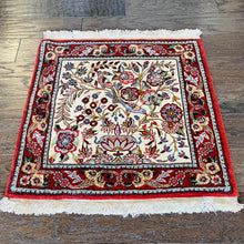 1970 KERMAN RUG 2’ x 2’ (SMA#6393)