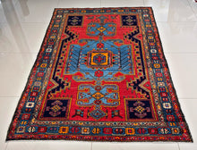 1930 ZANJAN RUG 4’ 4” x 6’ 6” (MED.FEA.203)