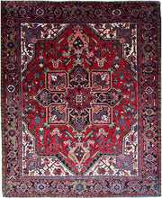 1950 HERIZ RUG 4’ 11” x 6’ 4” (MED/FEA:6164)