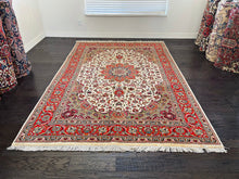 1950 TABRIZ RUG 6’ 7” x 9’ 10” (LAR#523)