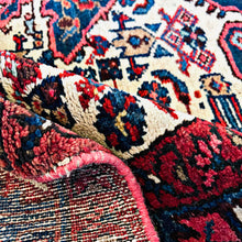 1930 SHAHSAVAN RUG 4’ 5” x 7’ (MED.FEA.30822)