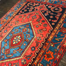 1930 ZANJAN RUG 4’ 4” x 6’ 6” (MED/FEA#948)