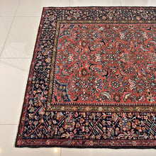 1930 QARAJEH RUG 5’ x 6’ 2” (MED.FEA.5001)