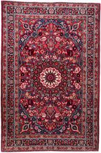 1970 BIRJAND RUG 4’ 4” x 6’ 9” (MED.FEA.320)