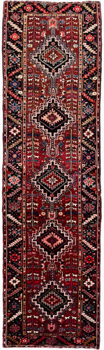 1950 HERIZ RUNNER RUG 3’ 4” x 11’ 10” (RUN.FEA.348)