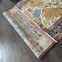 1930 TABRIZ RUG 4’ 6” x 6’ 2” (FEA#792)