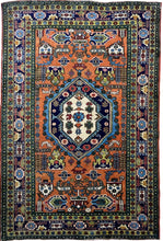 1940 ARDEBIL RUG 4’ 4” x 6’ 6” (MED.FEA#30831)