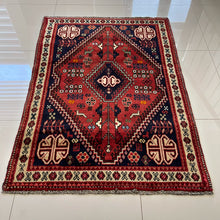 1970 SHIRAZ RUG 3’ 4” x 4’ 7” (MED#165)