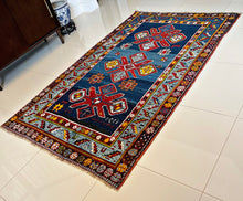 1930 ARMENIAN RUG SIGNED DATED 4’ 7” x 7’ 6” (FEA.MED.400)