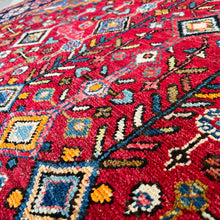 1930 AFSHAR RUG 4’ 3” x 6’ 7” (MED/FEA#53612)