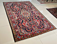 1940 PERSIAN MAHAL RUG 4’ 10” x 6’ 10” (MED.FEA.184)