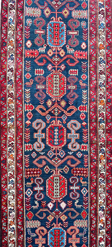 1940 HERIZ RUG 3’ 4” x 10’ 2” (RUN#5973)