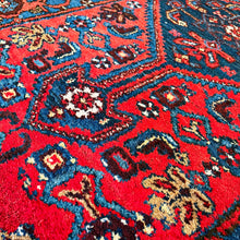 1930 PERSIAN ZANJAN RUG 3’ 4” x 8’ 10” (MED.RUN.FEA.167)